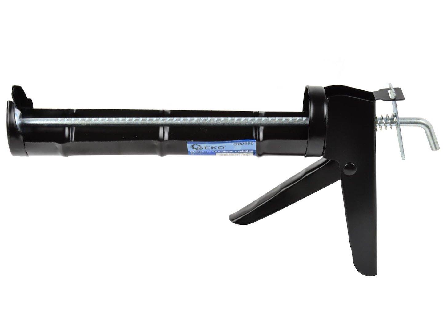 Výtlačná pistole na silikon s ozubeným převodem Geko G00650 1