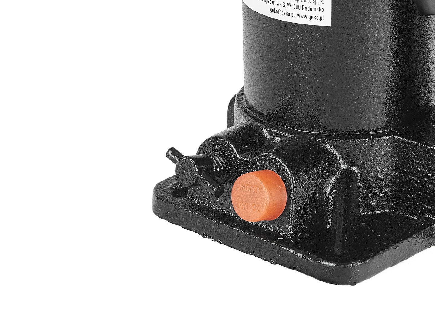 Hydraulický sloupový zvedák 6t Geko – ovládací pedál
