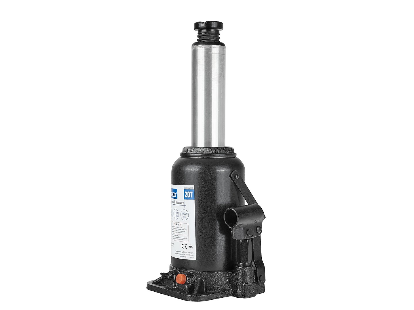 Hydraulický sloupový zvedák 20t Geko – bezpečnostní prvky