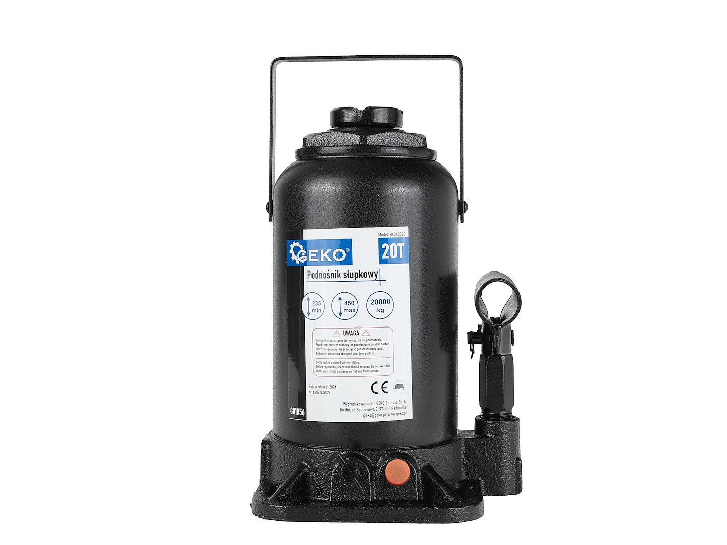 Hydraulický sloupový zvedák 20t Geko 5