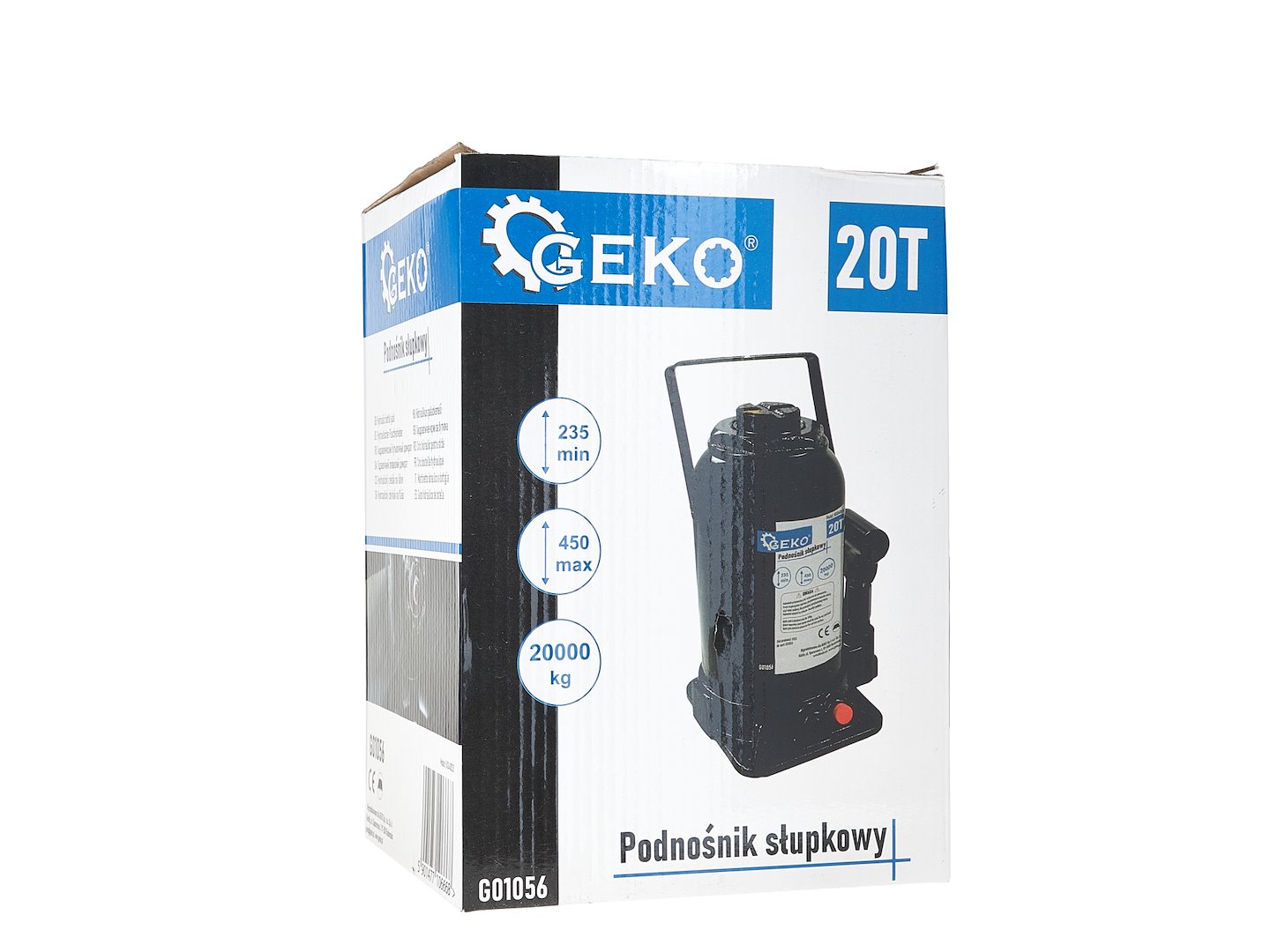 Hydraulický sloupový zvedák 20t Geko 8
