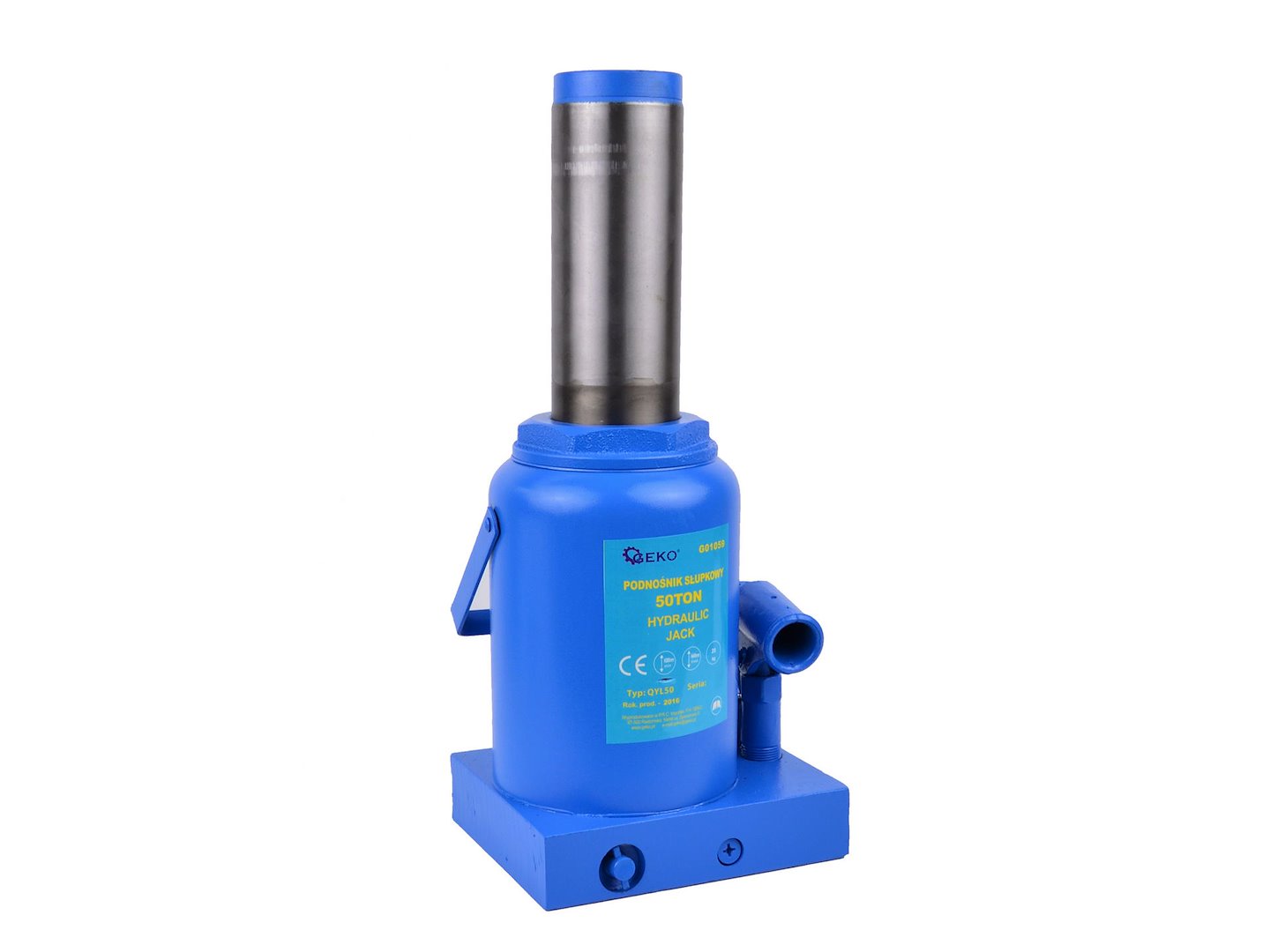 Hydraulický sloupový zvedák 50t Geko – celkový pohled
