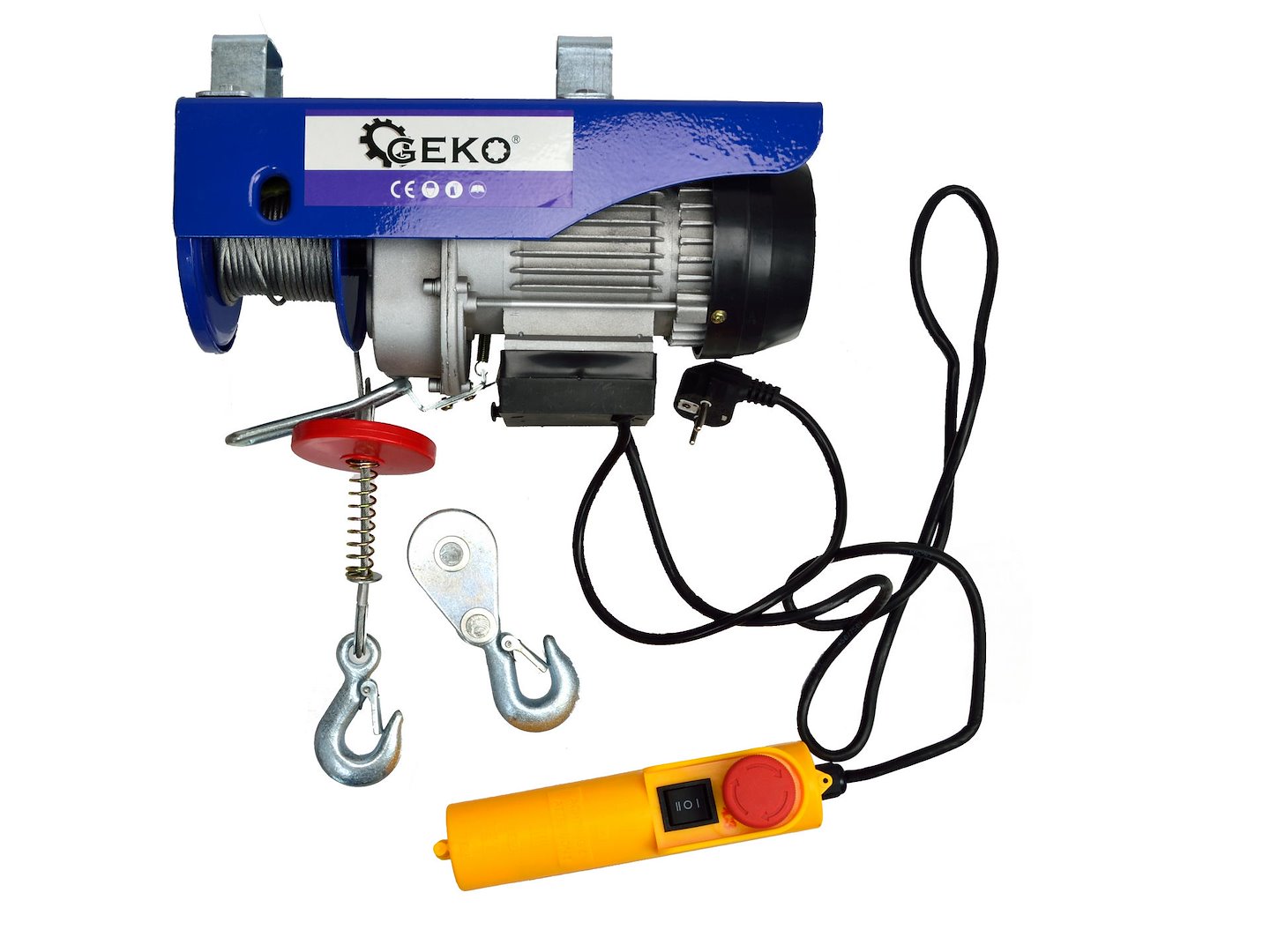 Elektrický naviják Geko 150 × 300 mm 1