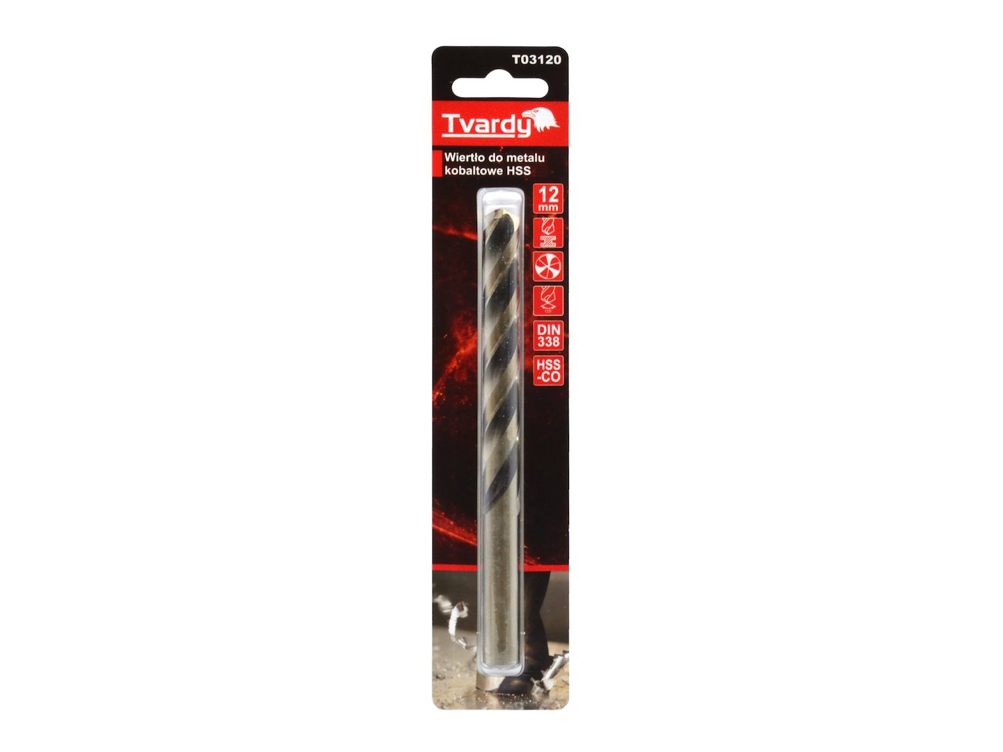 Kobaltový vrták HSS M35 12 mm × 50 mm – Geko (1 ks) 4
