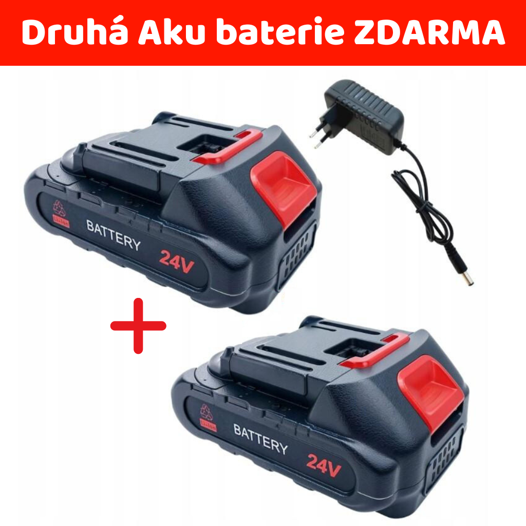 3v1 Aku sekačka i křovinořez i vyžínač ProfiBoxer - MEGA SET XXXL 4