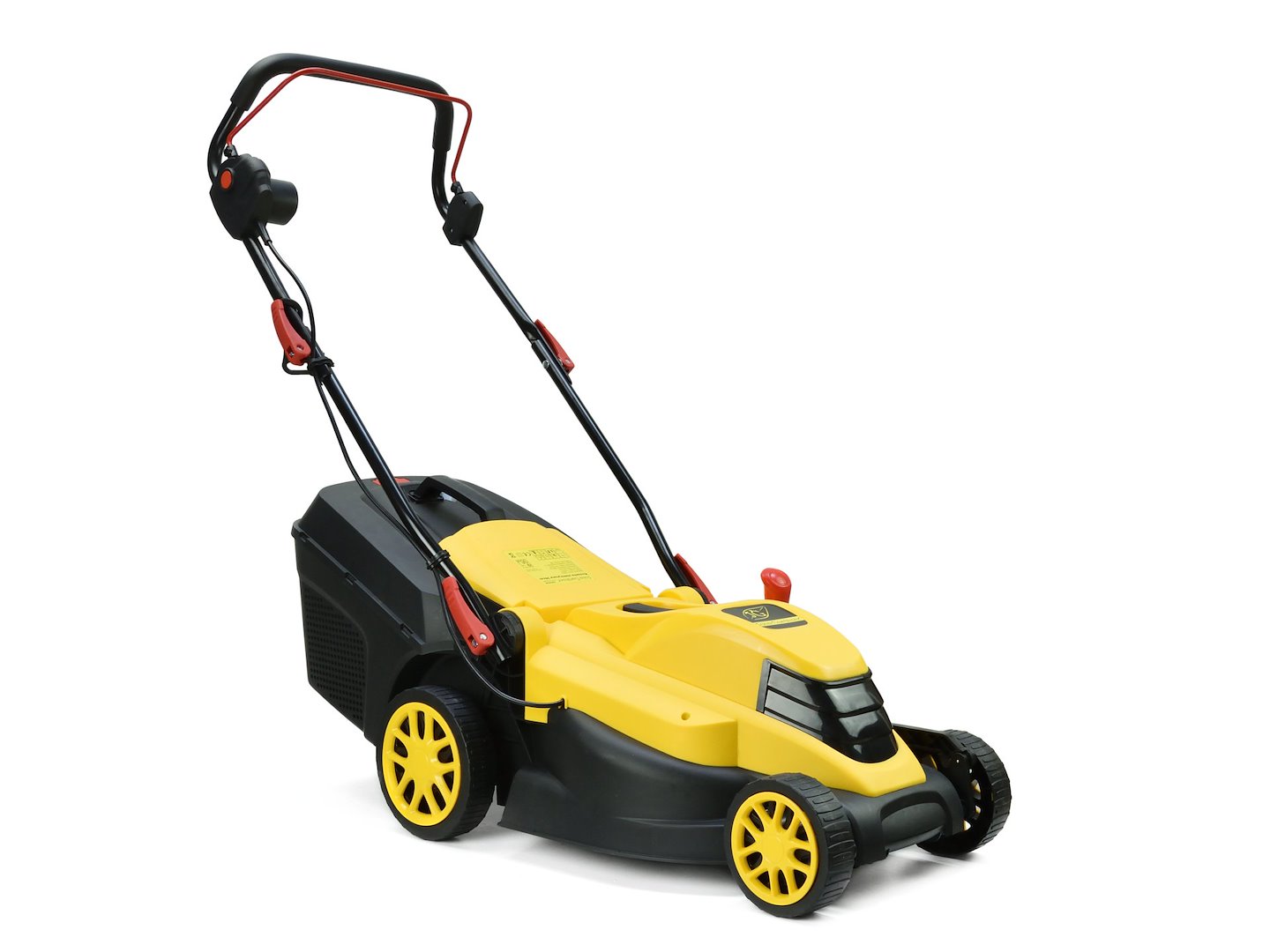 Elektrická sekačka Geko Strong 38 cm s nastavitelnou výškou sečení 1