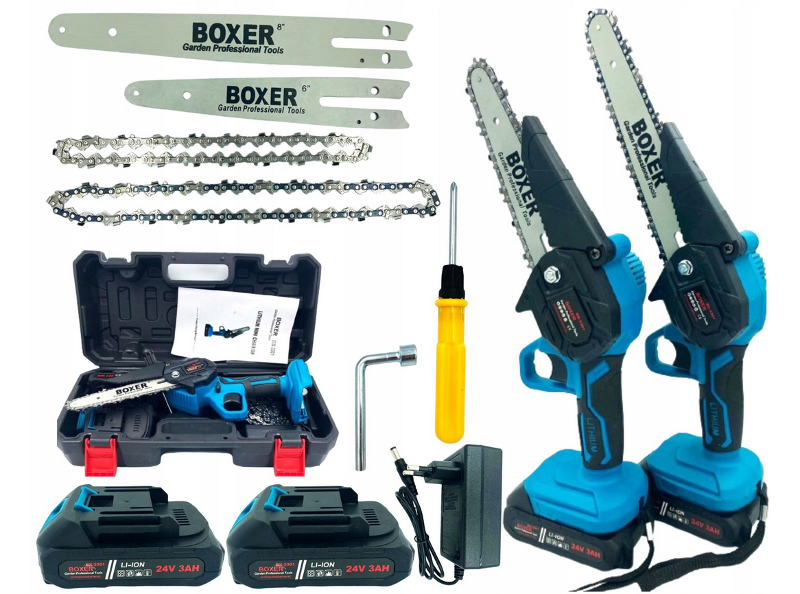 Aku mini řetězová pila Ondragon 6 a 8 palců