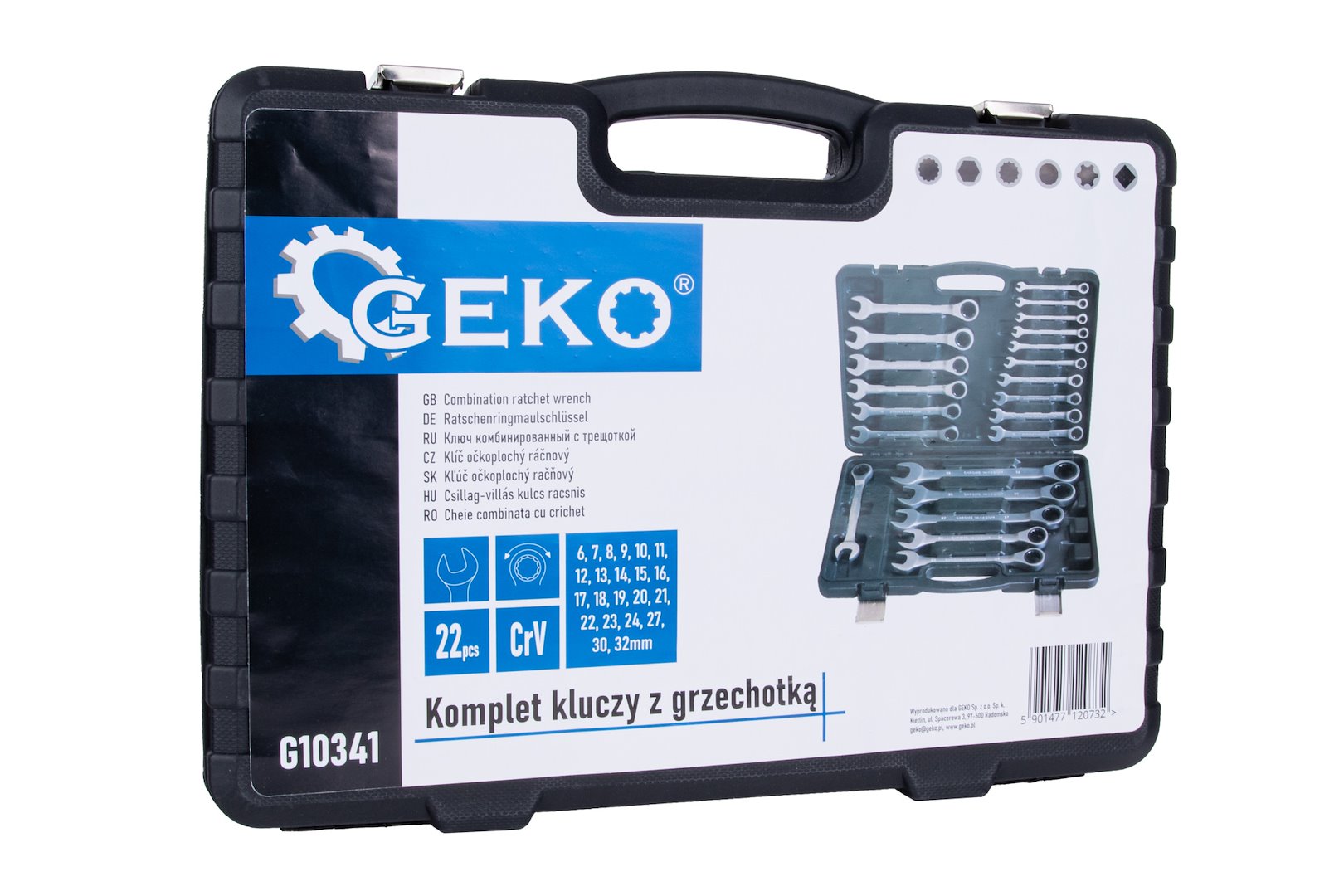 Sada Klíčů s Ráčnou 22 ks 632 mm 2