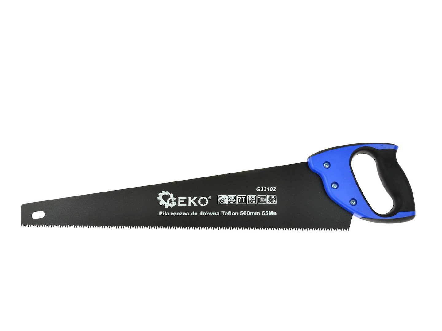 Ruční pila na dřevo Geko PTFE 500 mm 65MN 1