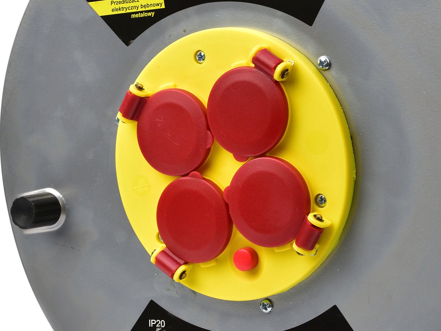 Elektrická Prodlužovací Šňůra s Navijákem Kovová 3 x 25 mm 25 m 3