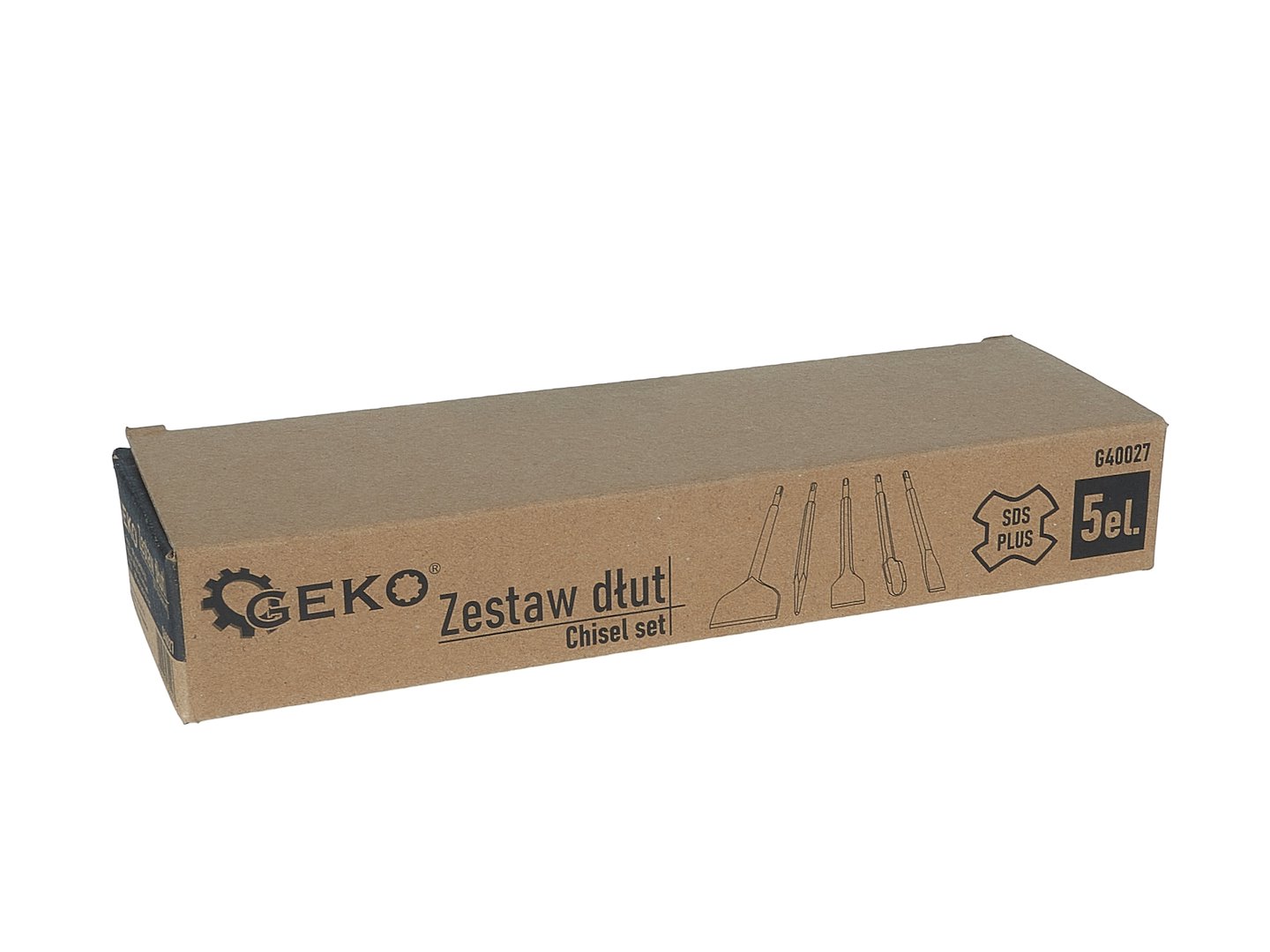 Sada 5 ks sekáčů SDS PLUS (10) 3