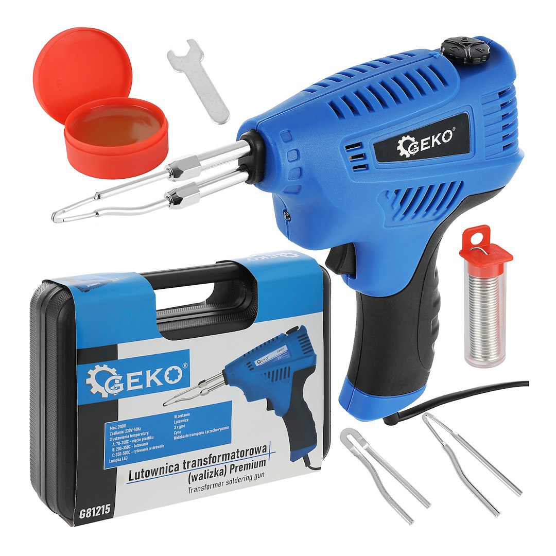 Transformátorová páječka 200 W (kufr) Premium (10) 1