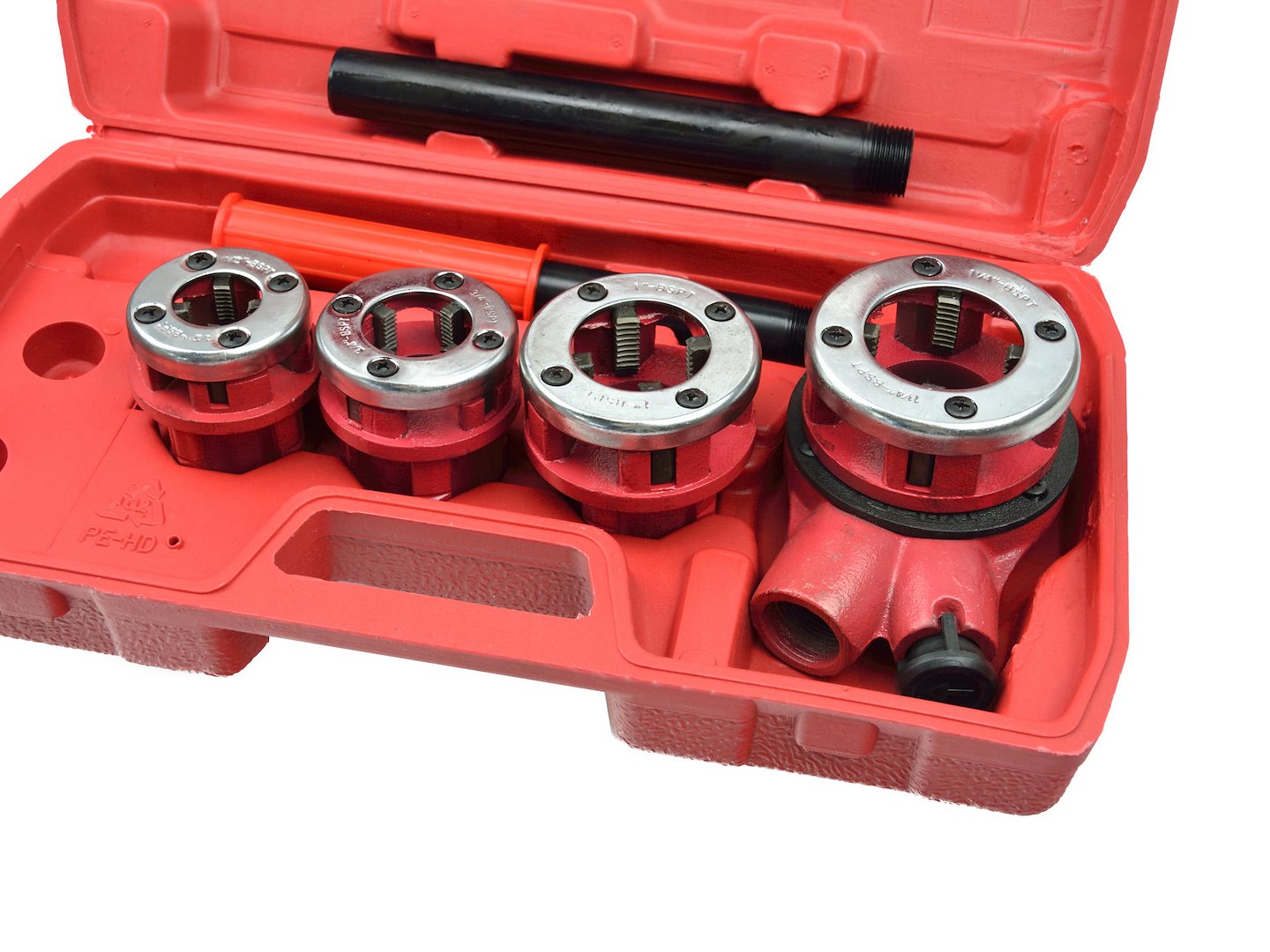 Závitořezný nástroj 4 ks 1/2"-1,1/4" (4) 2