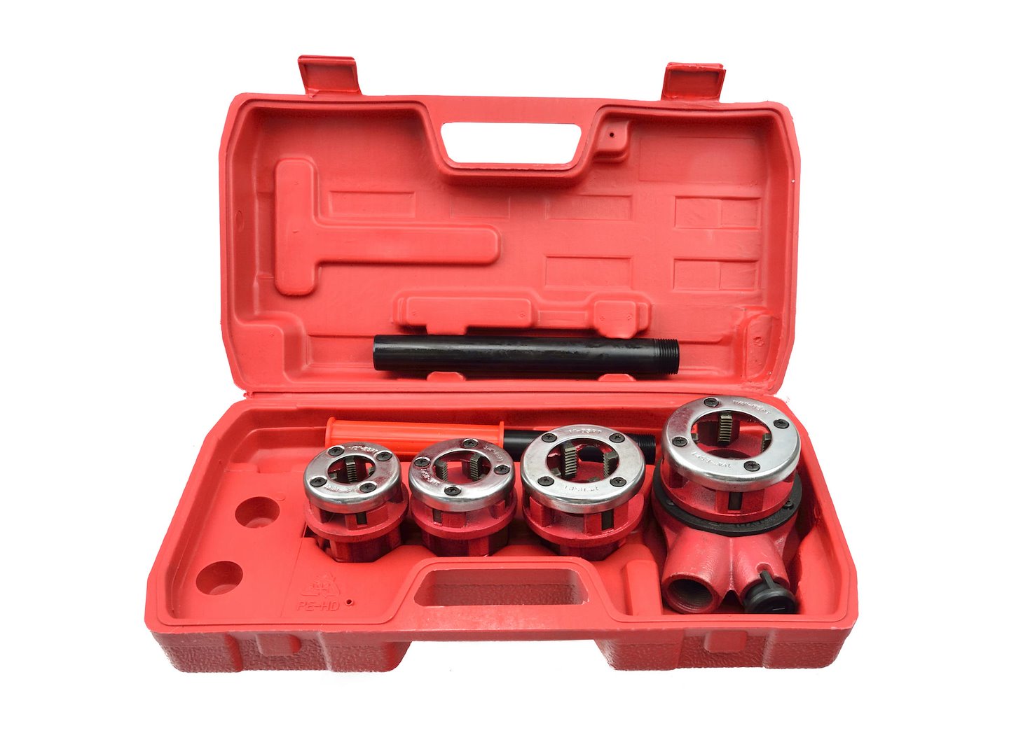 Závitořezný nástroj 4 ks 1/2"-1,1/4" (4) 1