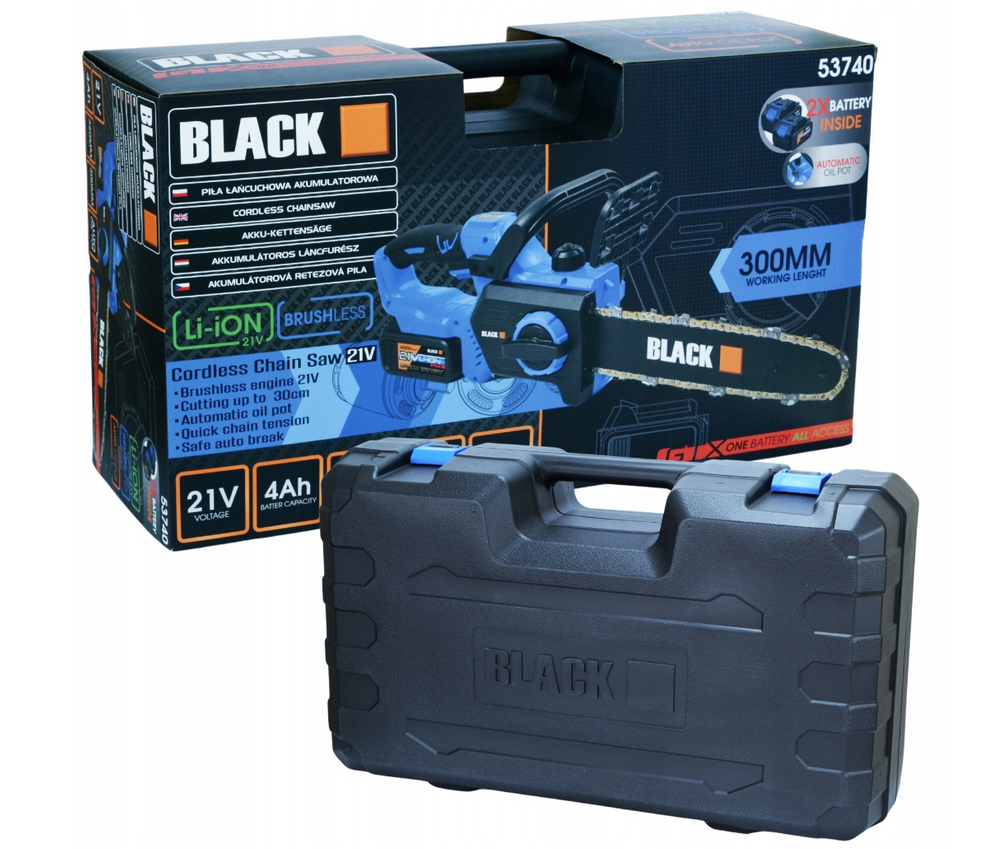 Aku pila Black s příslušenstvím