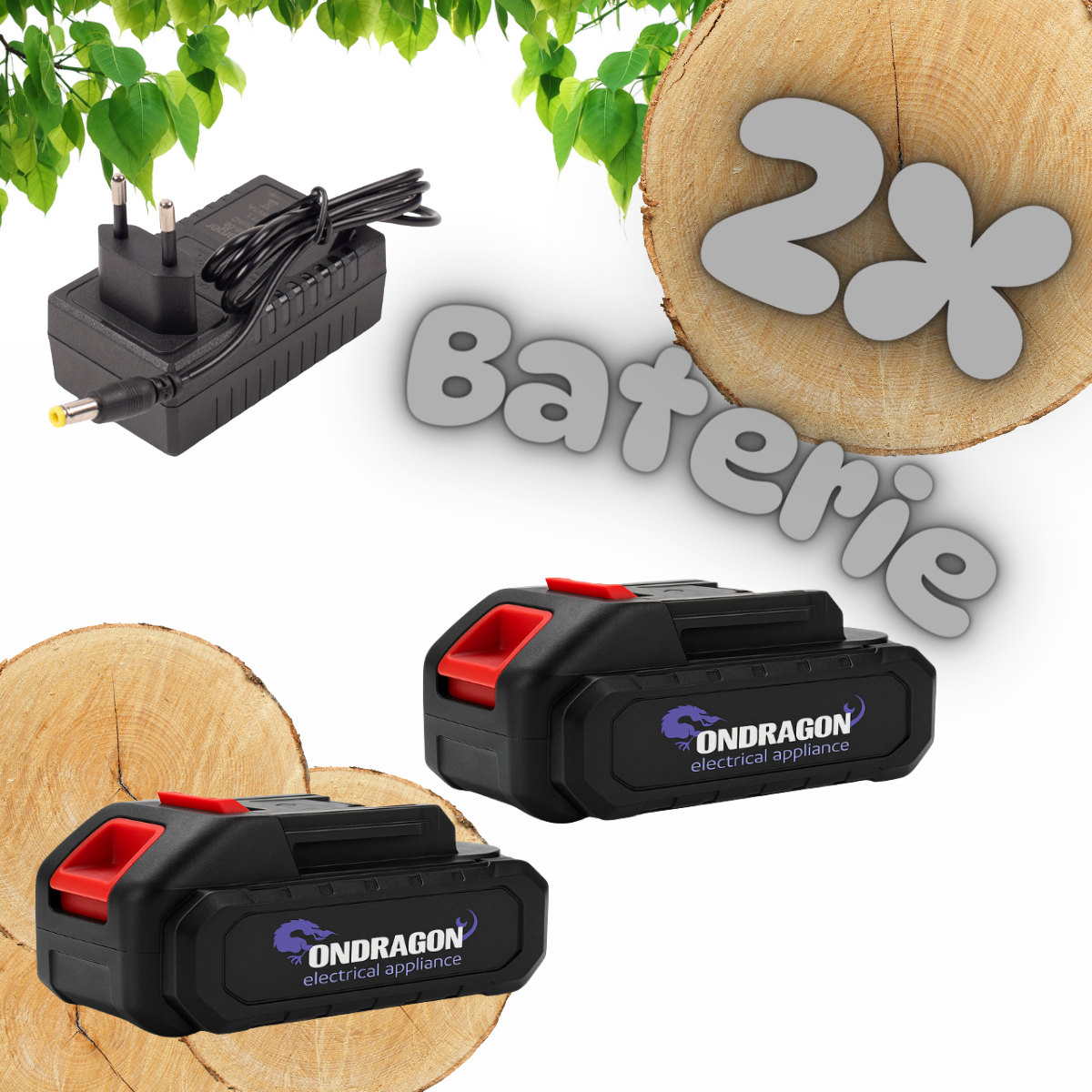 Baterie do aku sady Ondragon