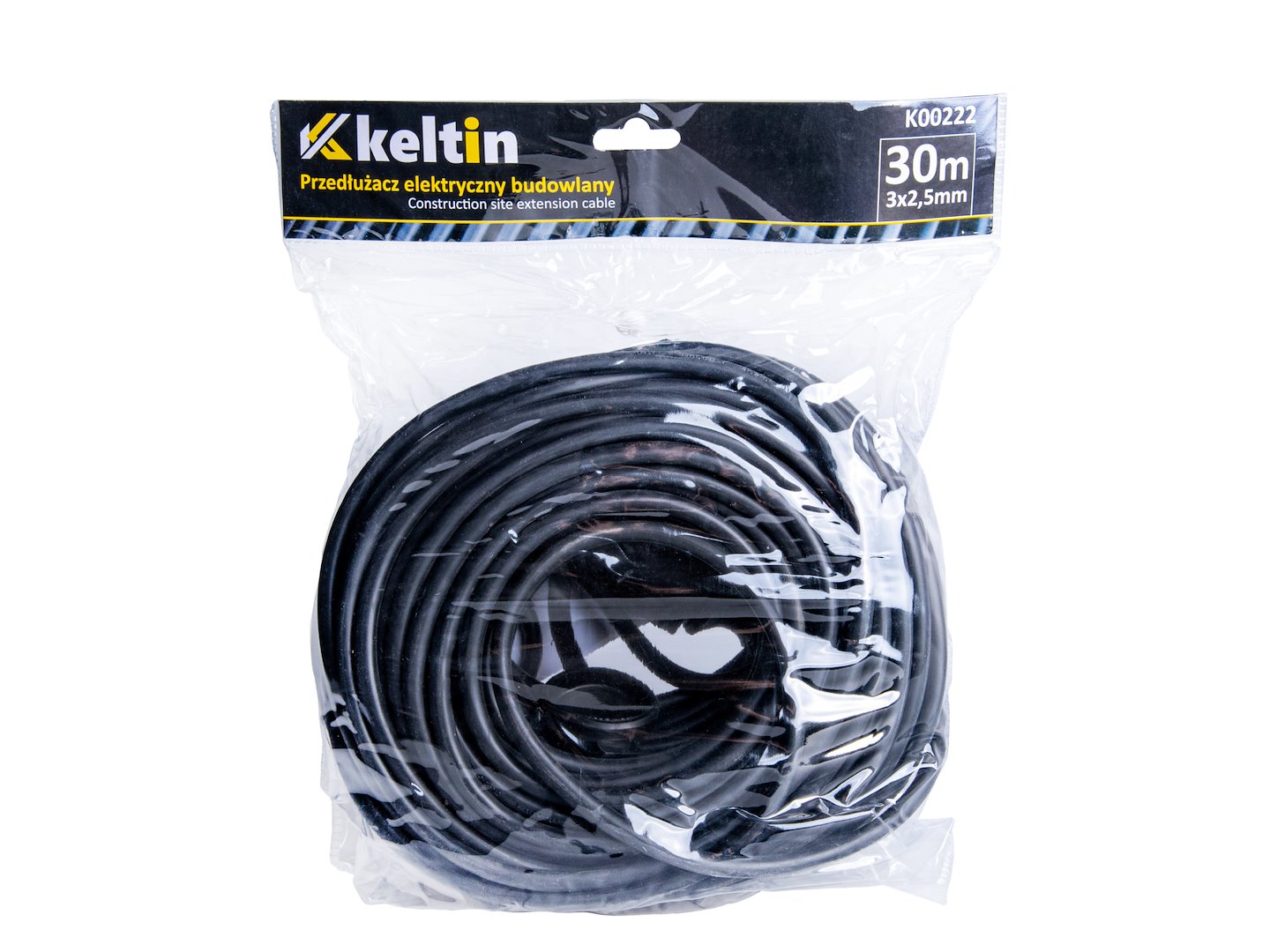 Elektrická prodlužovací šňůra pro stavebnictví 30 m IP44 (10) 2