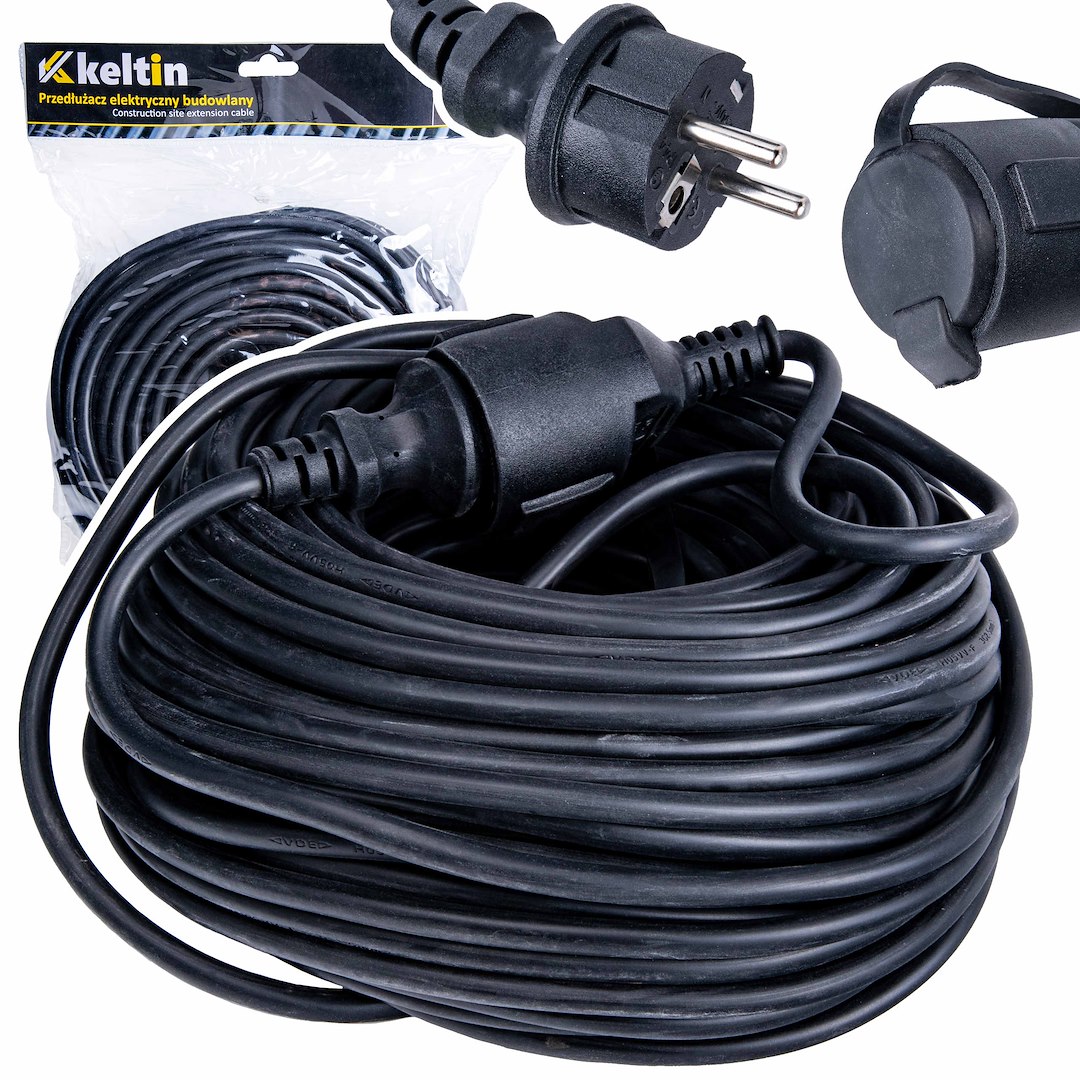 Elektrická prodlužovací šňůra pro stavebnictví 30 m IP44 (10) 1