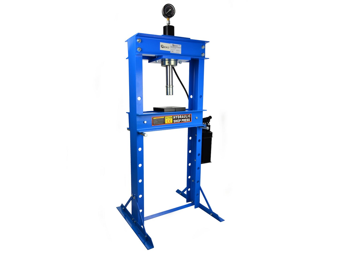 #Hydraulický lis 30T s manometrem a dvoustupňovým čerpadlem (1) 4
