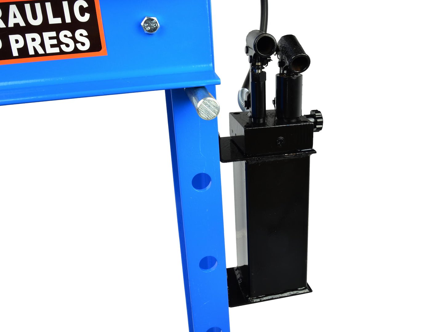 #Hydraulický lis 30T s manometrem a dvoustupňovým čerpadlem (1) 8