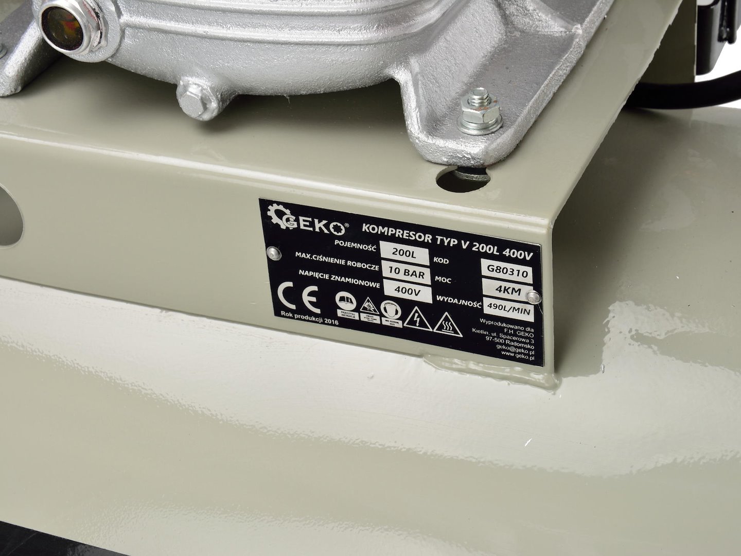 #Kompresor typ V 200L 400V(1) 4