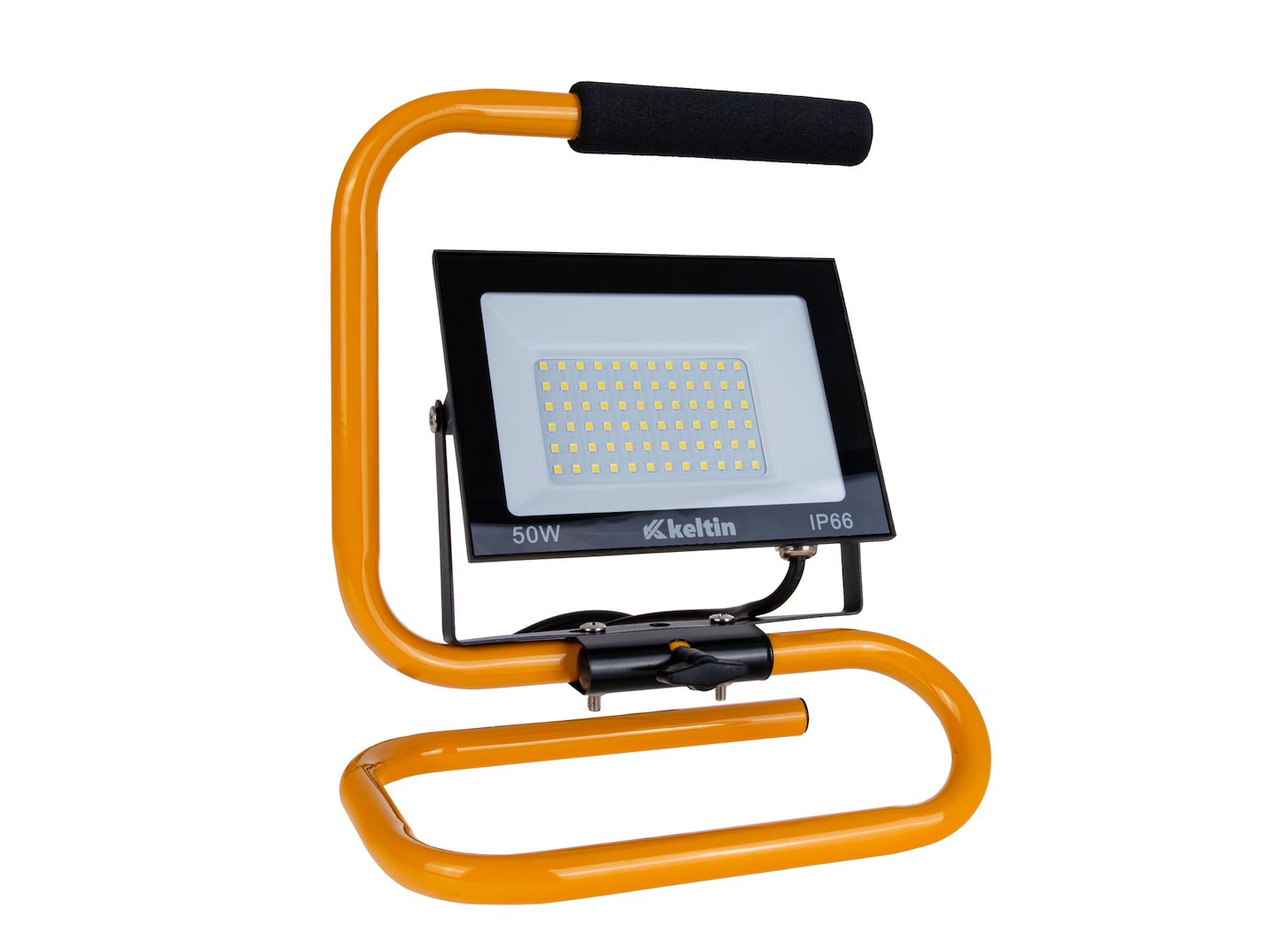 LED světlomet Geko 50W – detail LED čipu a krytu IP65