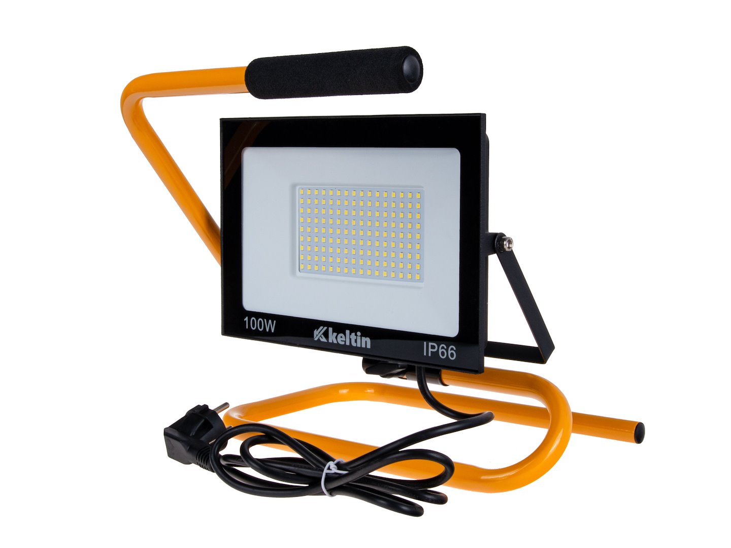 LED reflektor 100W Geko se stativem 10000 lm studená bílá 6500K pro dílny a stavby 7