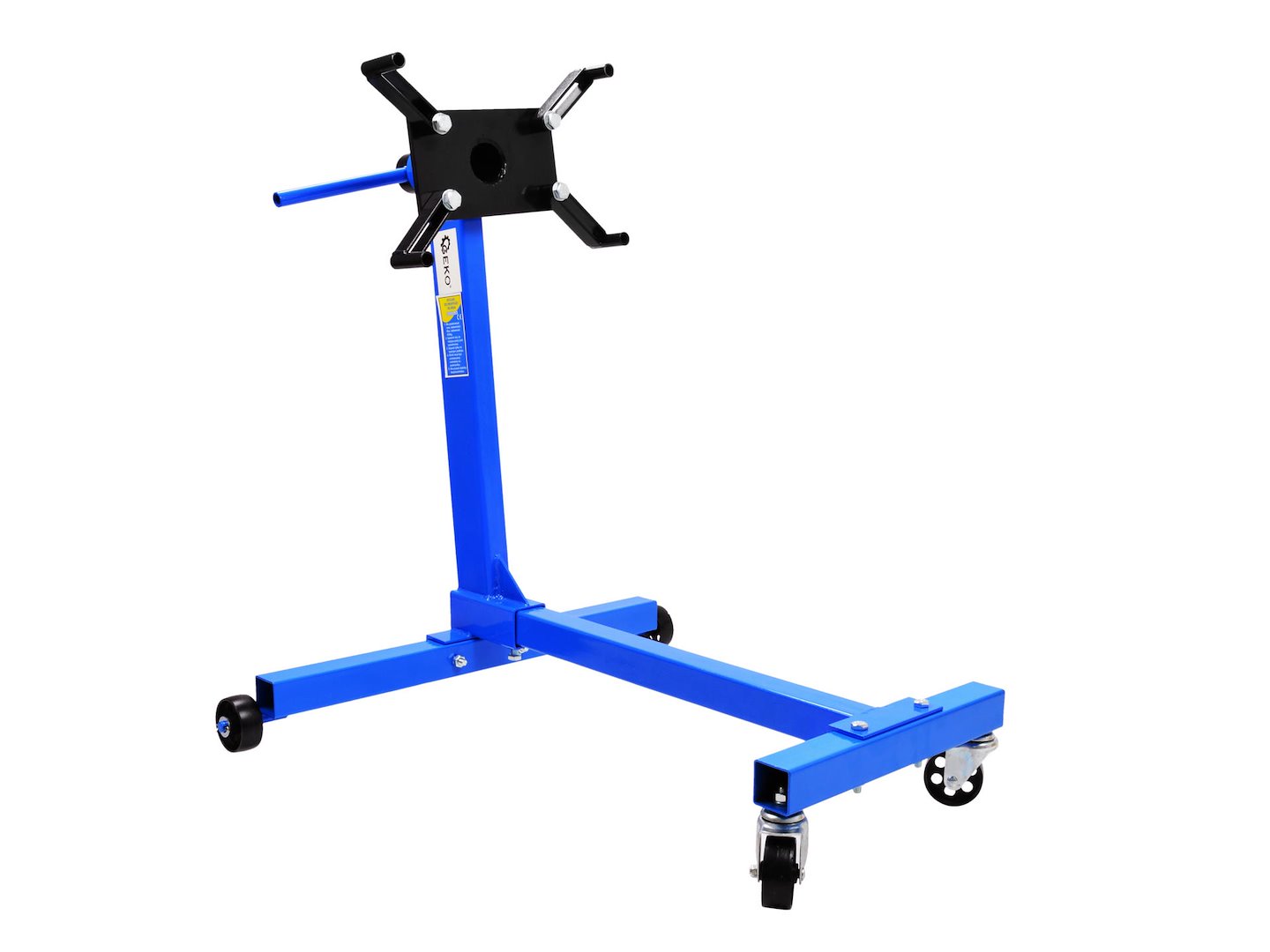 Stojan pro montáž motoru Geko 450 kg – celkový pohled