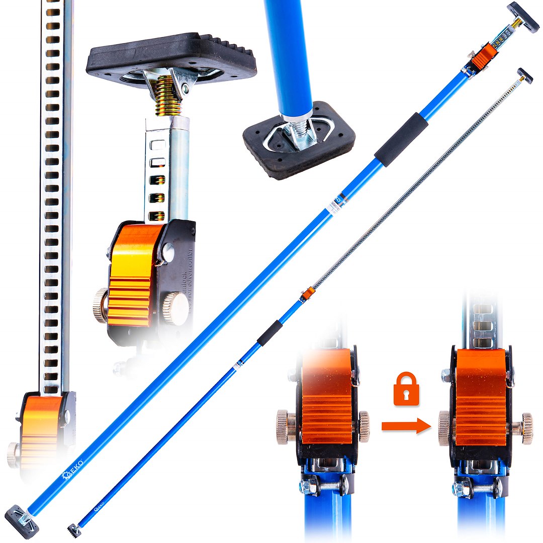 Teleskopická podpora Geko 60 kg 160-290 mm - stavebná podpora pre profesionálov 1