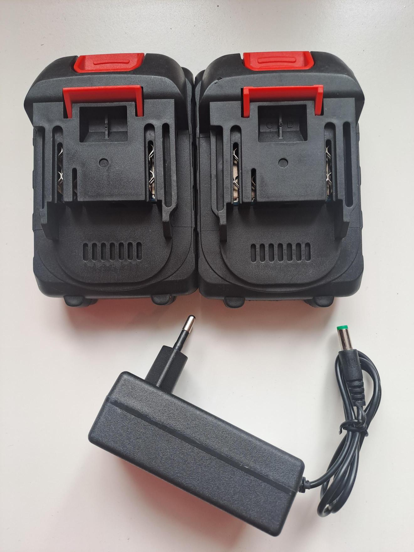 Sada 2× akumulátor 36V / 5Ah + nabíječka ONDRAGON – Li-Ion baterie