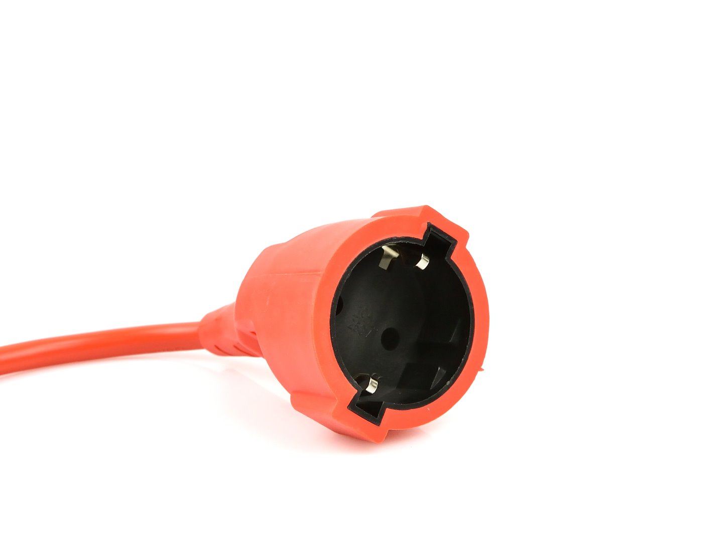 Prodlužovací kabel Geko 10m zahradní 3x1,5mm² IP20 detail konektoru a izolace