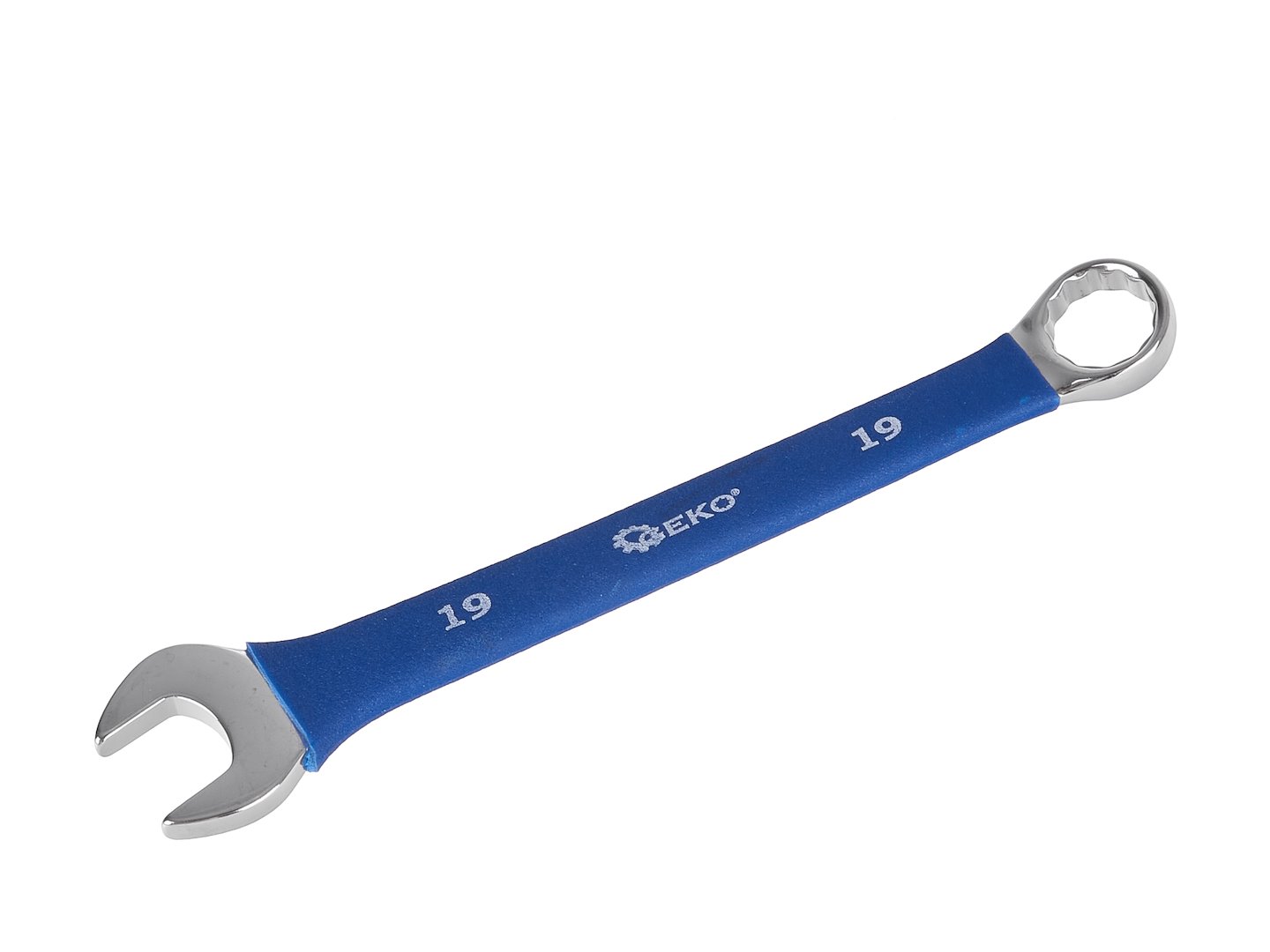 Leštěné ploché klíče s gumovou rukojetí AntiSlip, 6–36 mm, 25 ks, CRV (4) 4