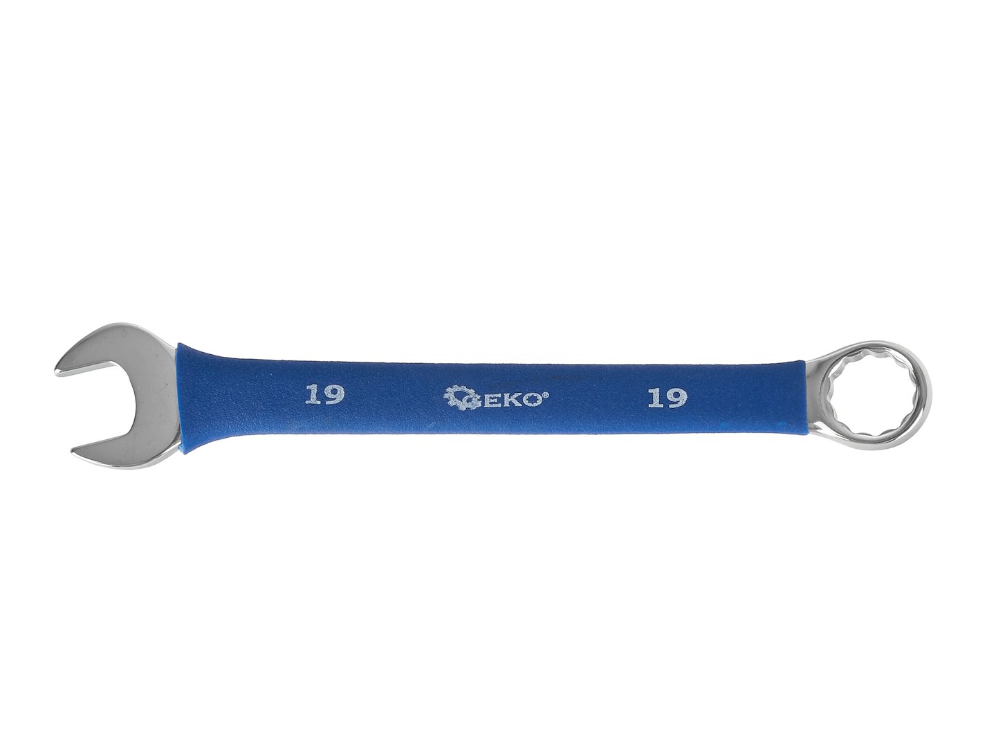 Leštěné ploché klíče s gumovou rukojetí AntiSlip, 6–36 mm, 25 ks, CRV (4) 5