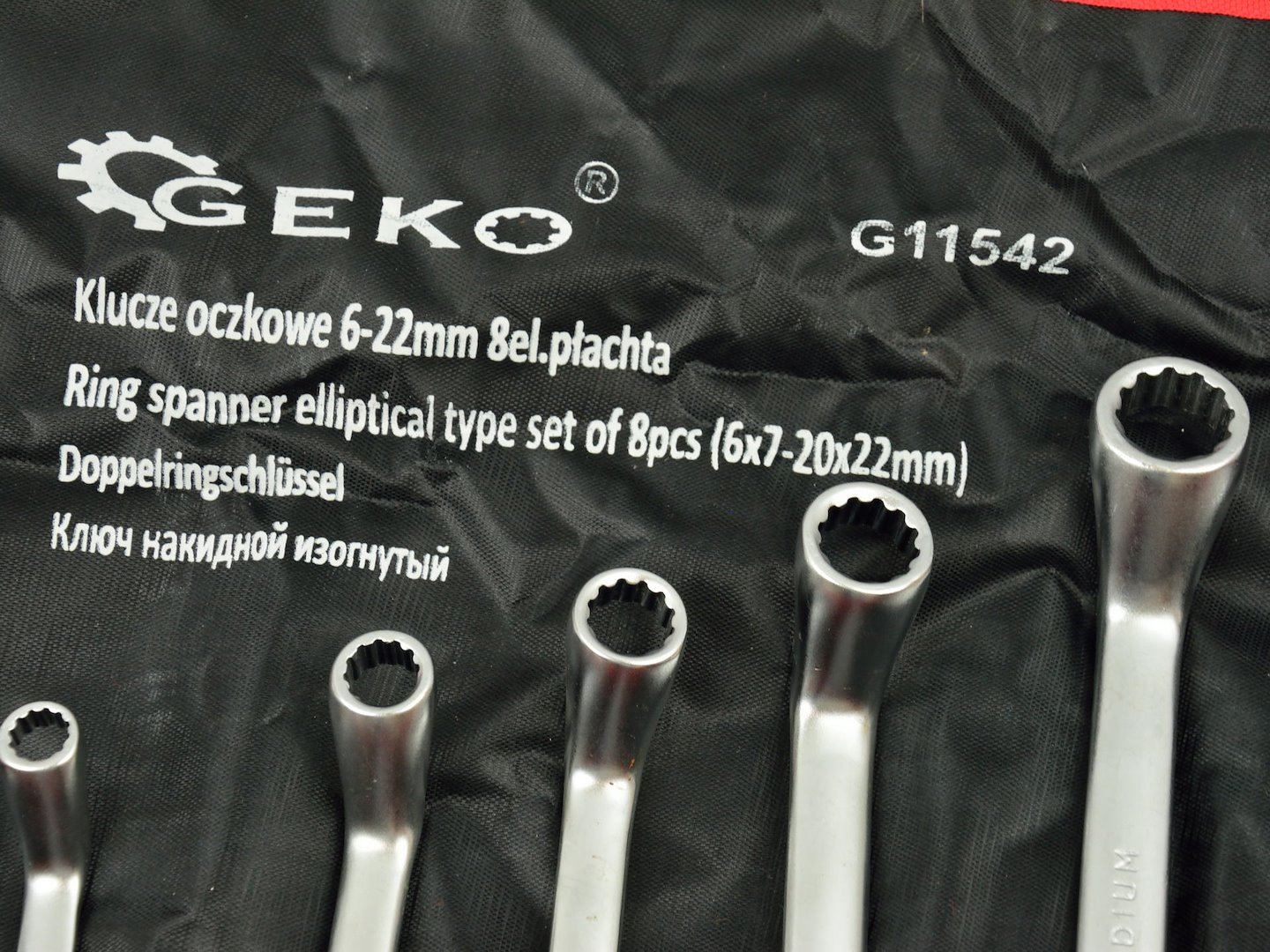 Očkové klíče 6–22 mm, sada 8 ks (12) 4