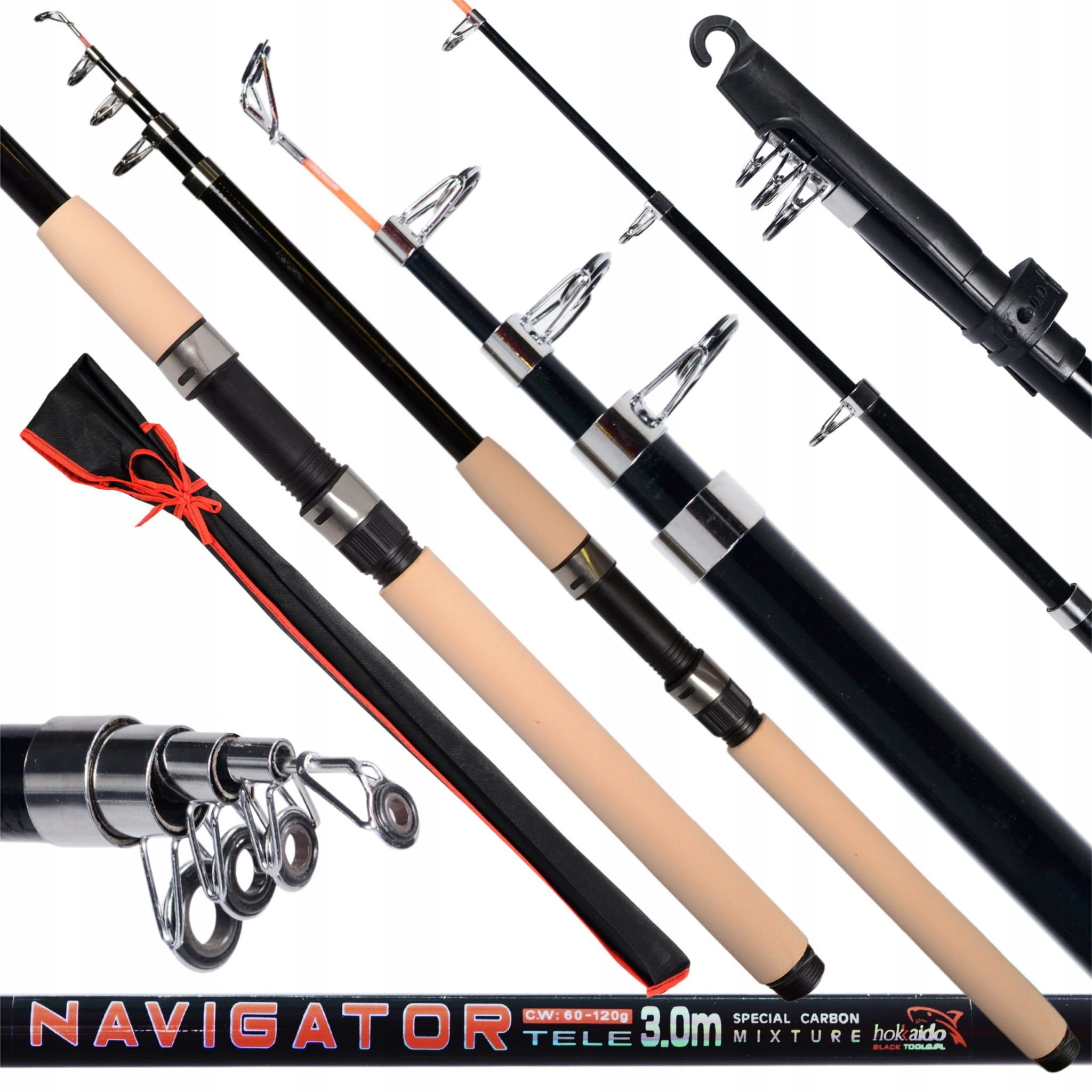 Hokkaido Navigator 3 m — celkový pohled na prut