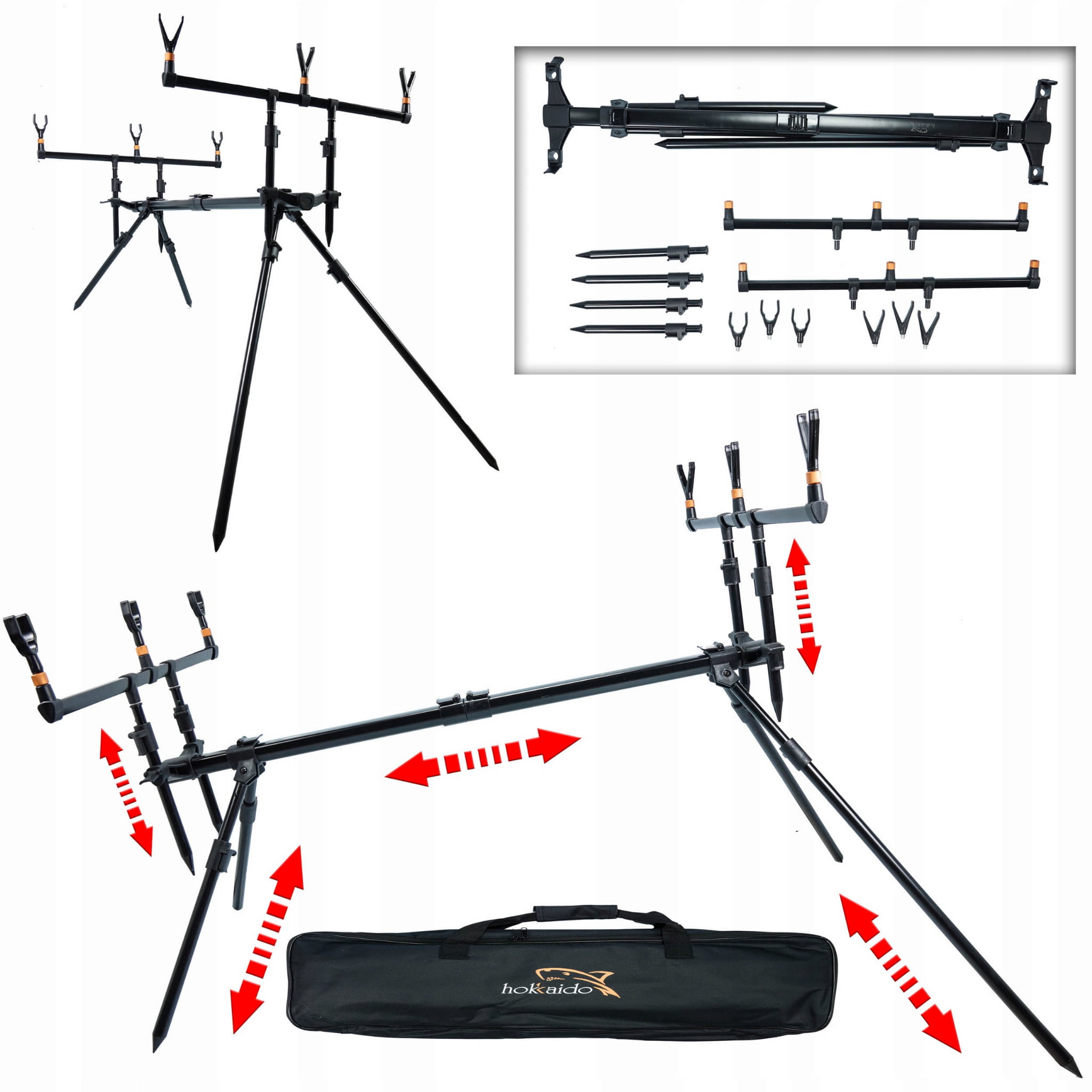 Hokkaido Sky Rod Pod Tripod – celkový pohled na stojan