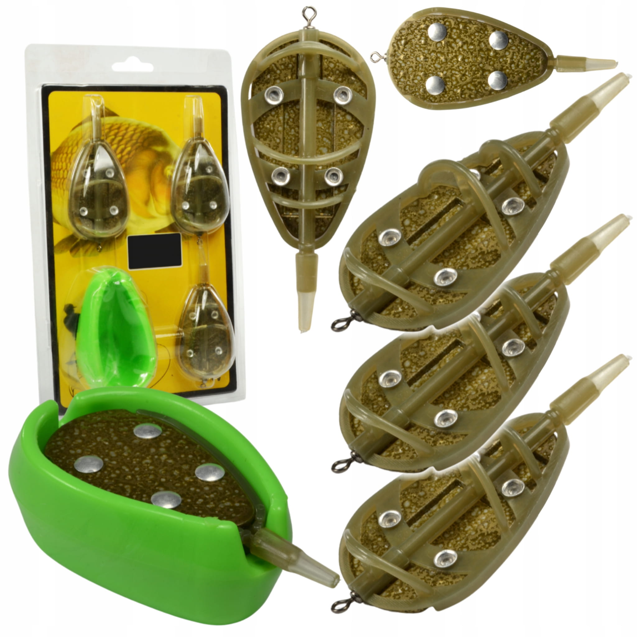 Sada method feeder košíčků Hokkaido – celkový pohled na sadu