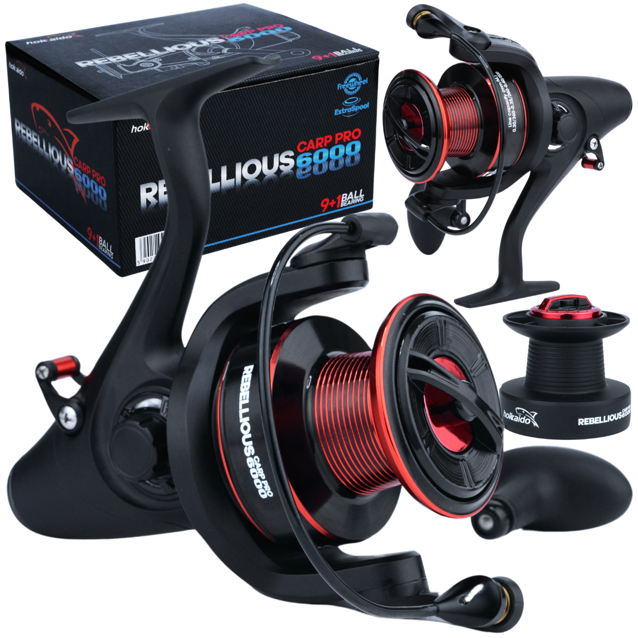 Hokkaido Rebellious Carp Pro 6000 – celkový pohled na naviják