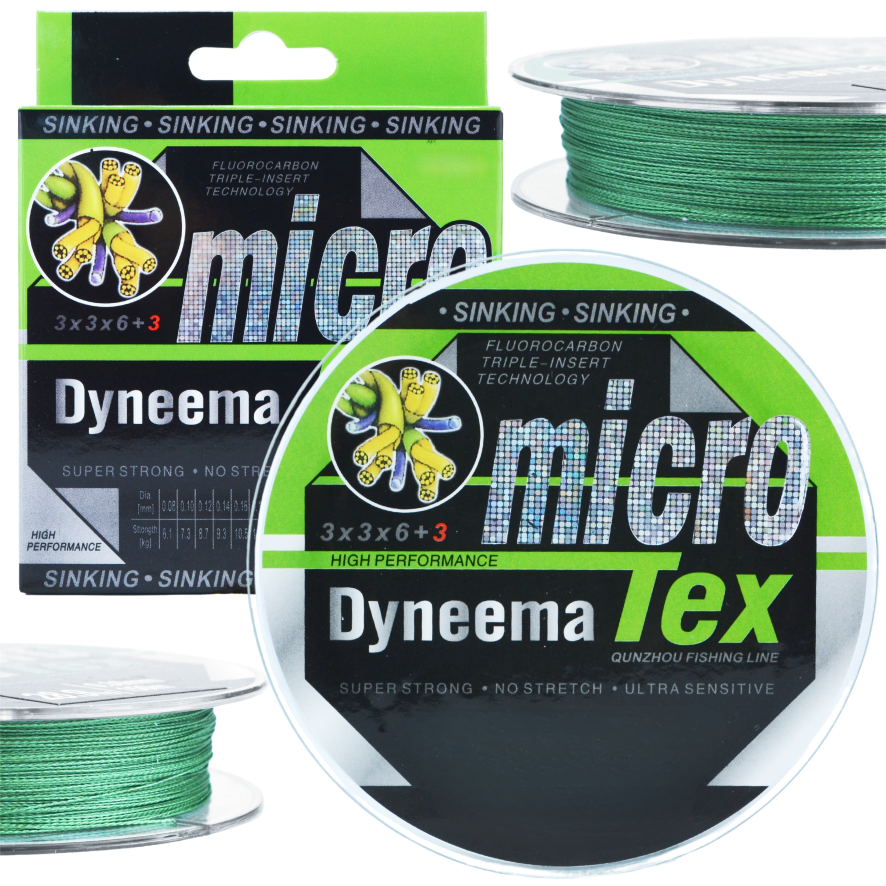 Hokkaido Micro Tex Dyneema 0,18 mm – celkový pohled na cívku