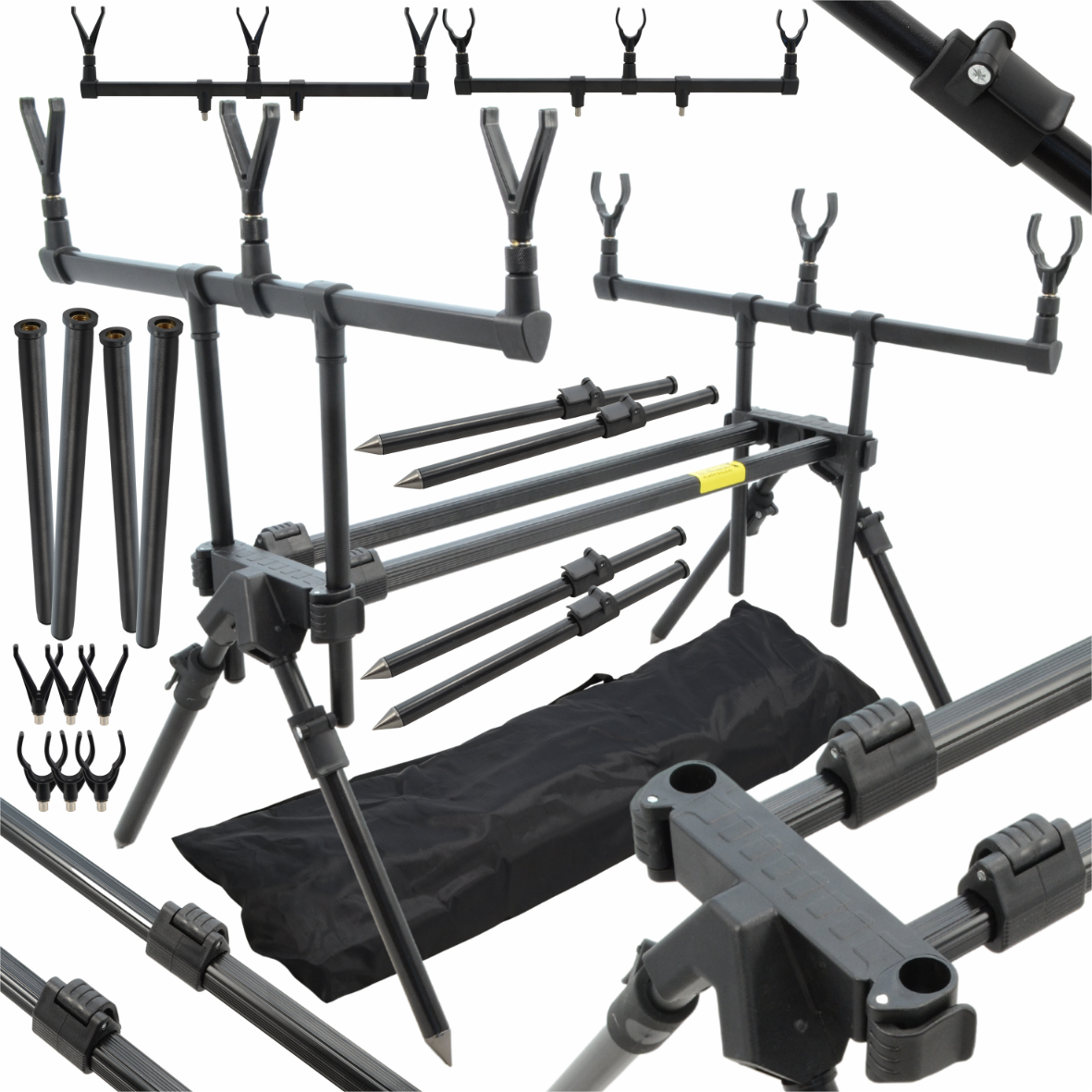 Hokkaido Rod Pod stojan na pruty – celkový pohled
