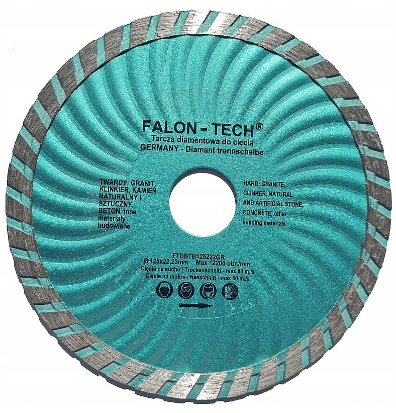Kotouč diamantový pro řezaní betonu 125mm