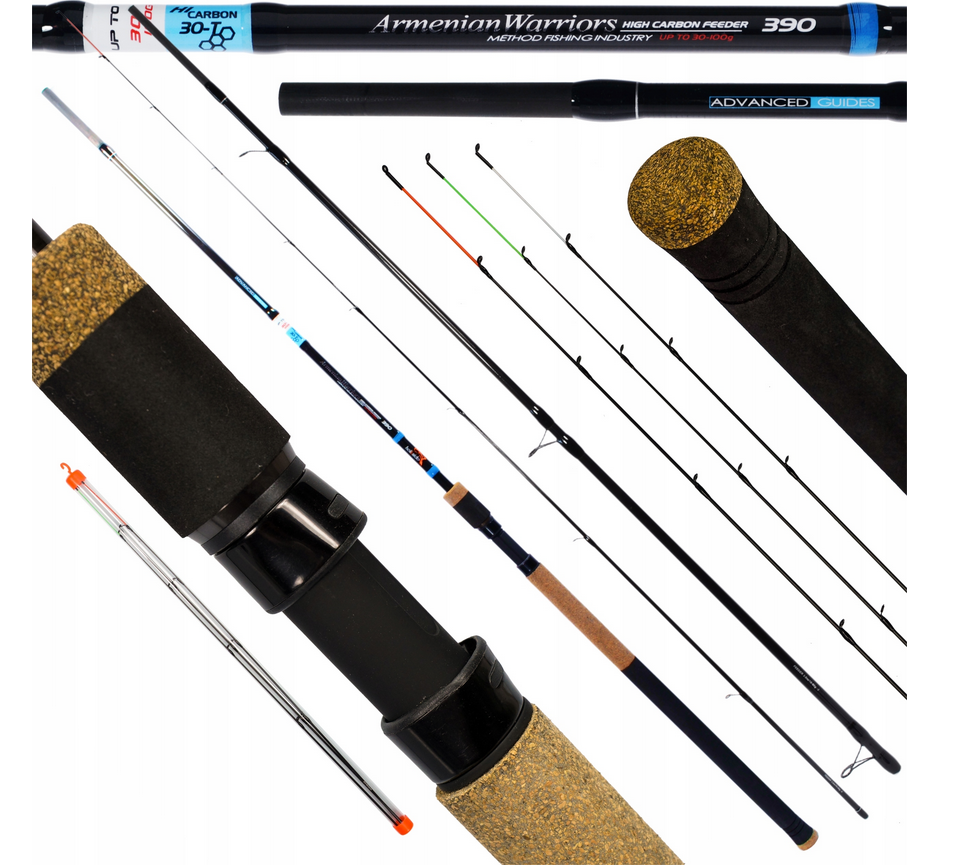 Feederový prut Hokkaido Armenian Warriors 3,9 m 30–100 g – univerzální prut pro feederový rybolov