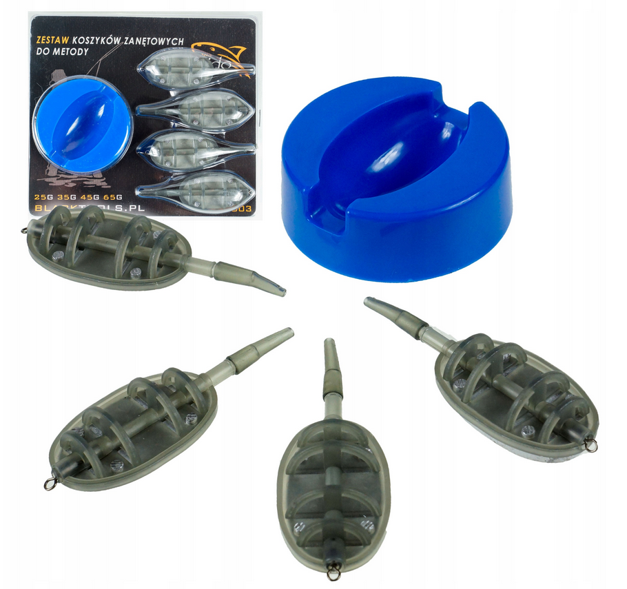 Sada krmítek Feeder – 25 g, 35 g, 45 g, 65 g