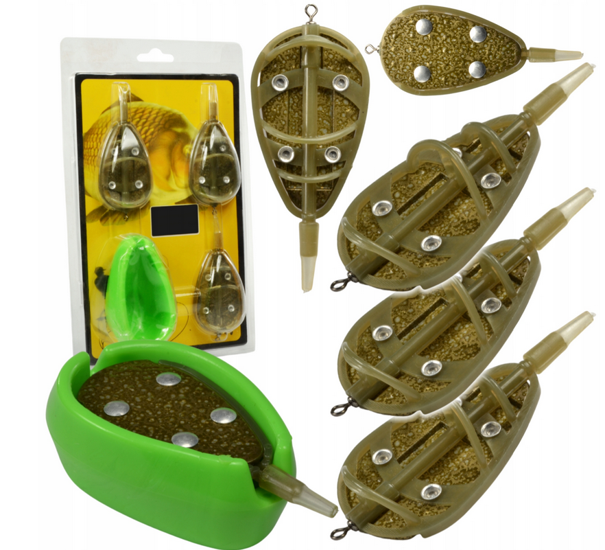 SET 3xFEEDER KRMITKA 30g 40g 50g W90014