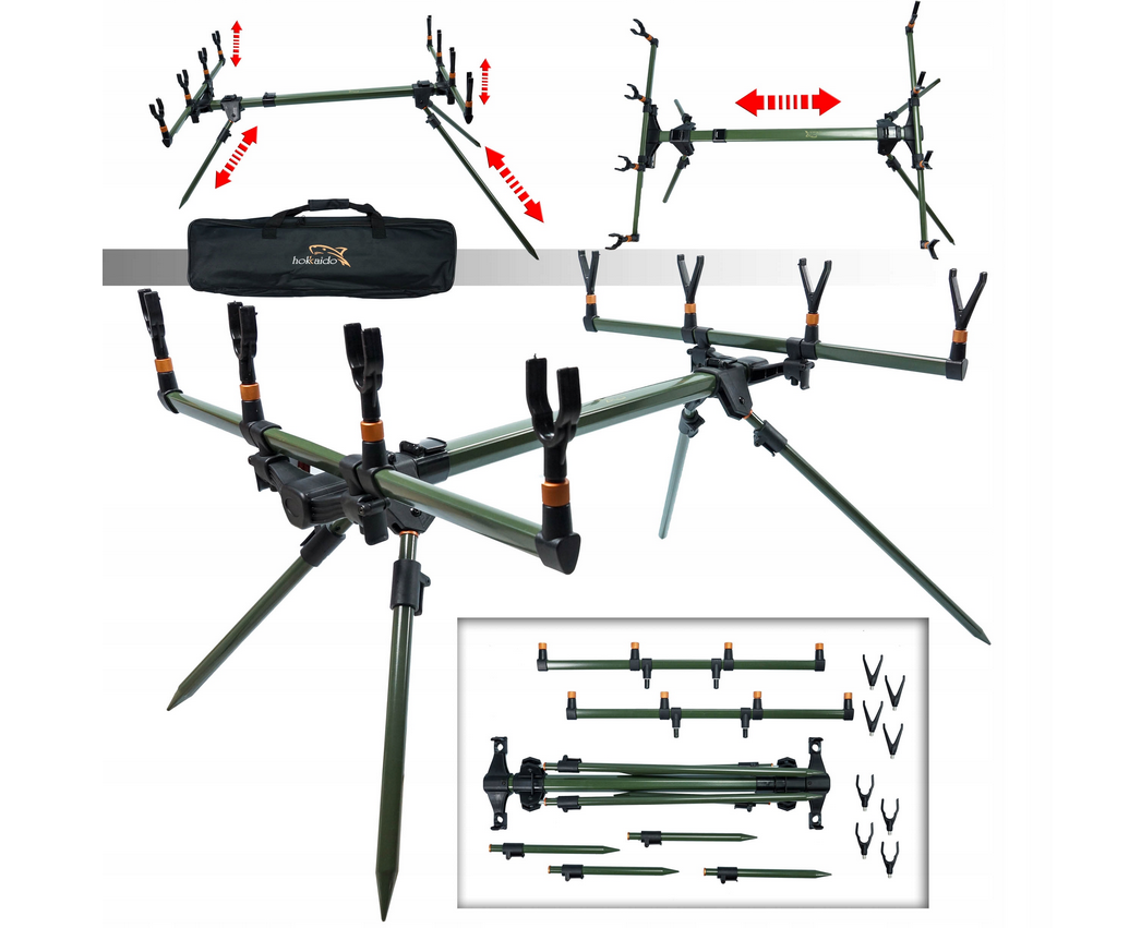 Stojan na 4 pruty Rod Pod Hokkaido Premium / 26022