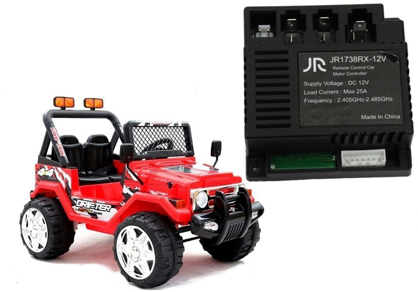 Centrální modul LEAN Toys JR1738RX 12V pro elektrické auto Jeep Raptor - náhradní díl