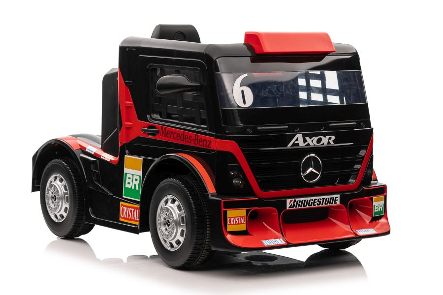 Detské elektrické autíčko Mercedes XMX622 12 V s diaľkovým ovládaním pre rodičov – červené