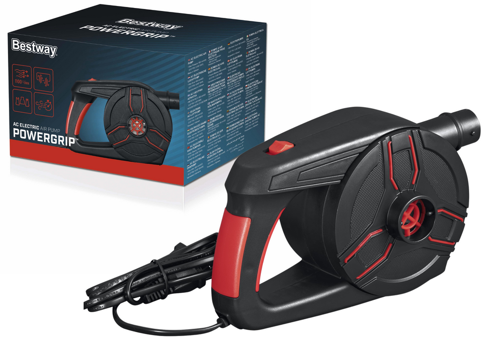 Elektrická pumpa Bestway 62258 – 1100 l/min, 220/240 V s funkciou nafukovania a vypúšťania vzduchu