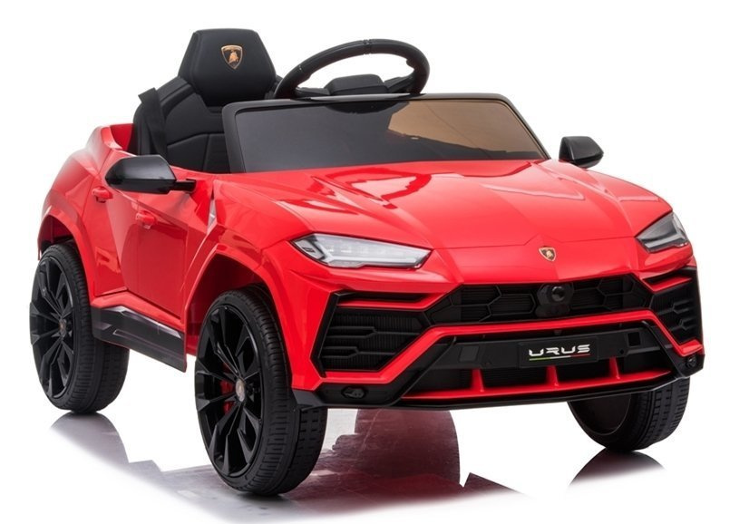 Elektrické auto Lamborghini Urus 12 V, červené, s diaľkovým ovládaním pre deti vo veku 3–8 rokov