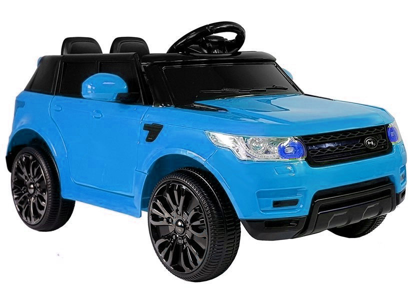 Detské elektrické auto LEAN CARS HL1638, modré, 12 V, s diaľkovým ovládaním